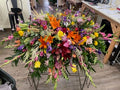 Colorful Reflection Casket Spray
