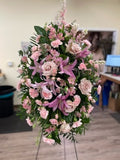 Pink and Lavender Standing Spray
