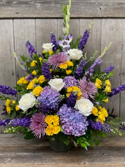Lavenders and Hydrangeas