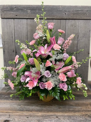 Pink Elegance and Lavender