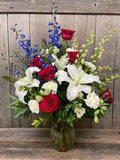 Colorful Tribute in a Vase