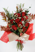 Hand-Wrapped Roses Long-Stemmed