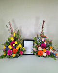 Spring Meadow Photo Tribute Arrangements
