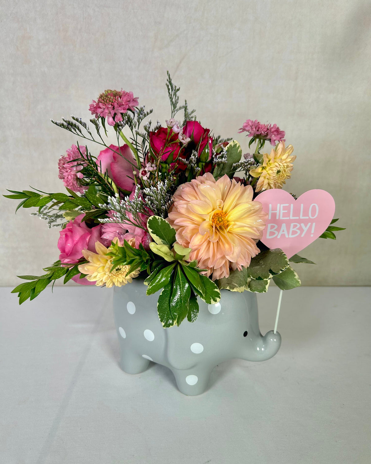 New Baby Elephant Arrangement