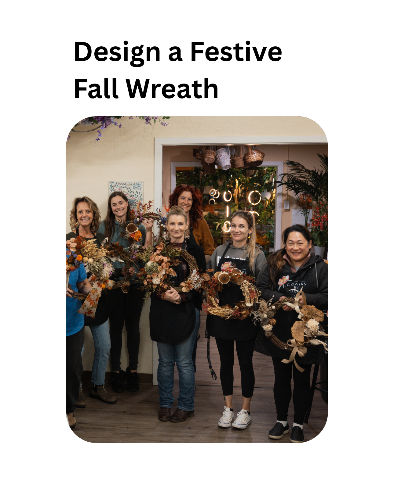 Design a Festive Fall Wreath - September 24th @ 6pm