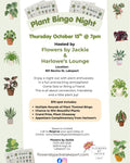 Plant Bingo Night - October 15th