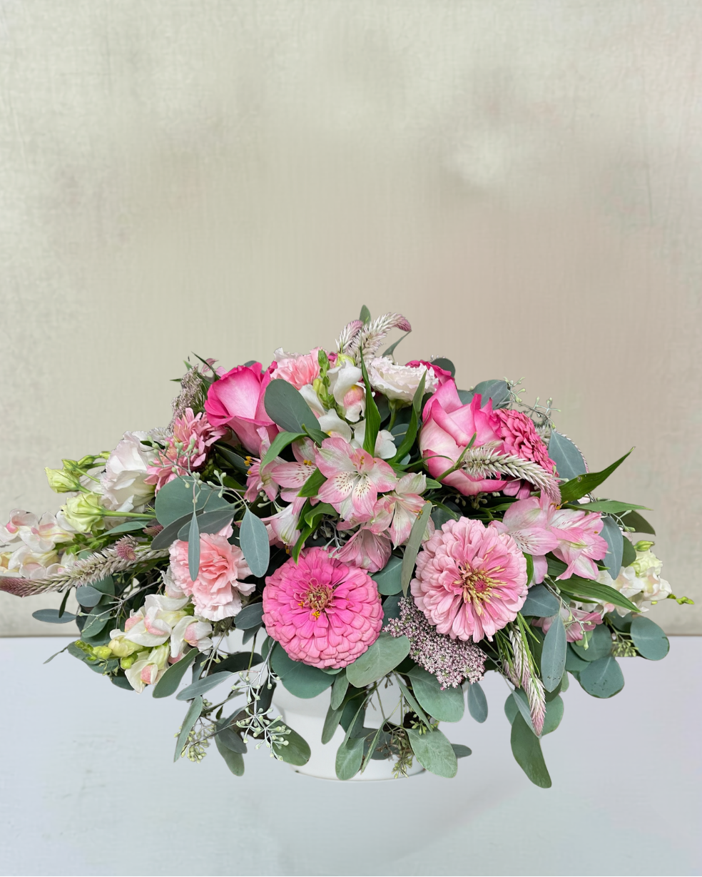 Pink Priceless Sympathy Arrangement