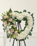 Rose Spray on an Open Heart