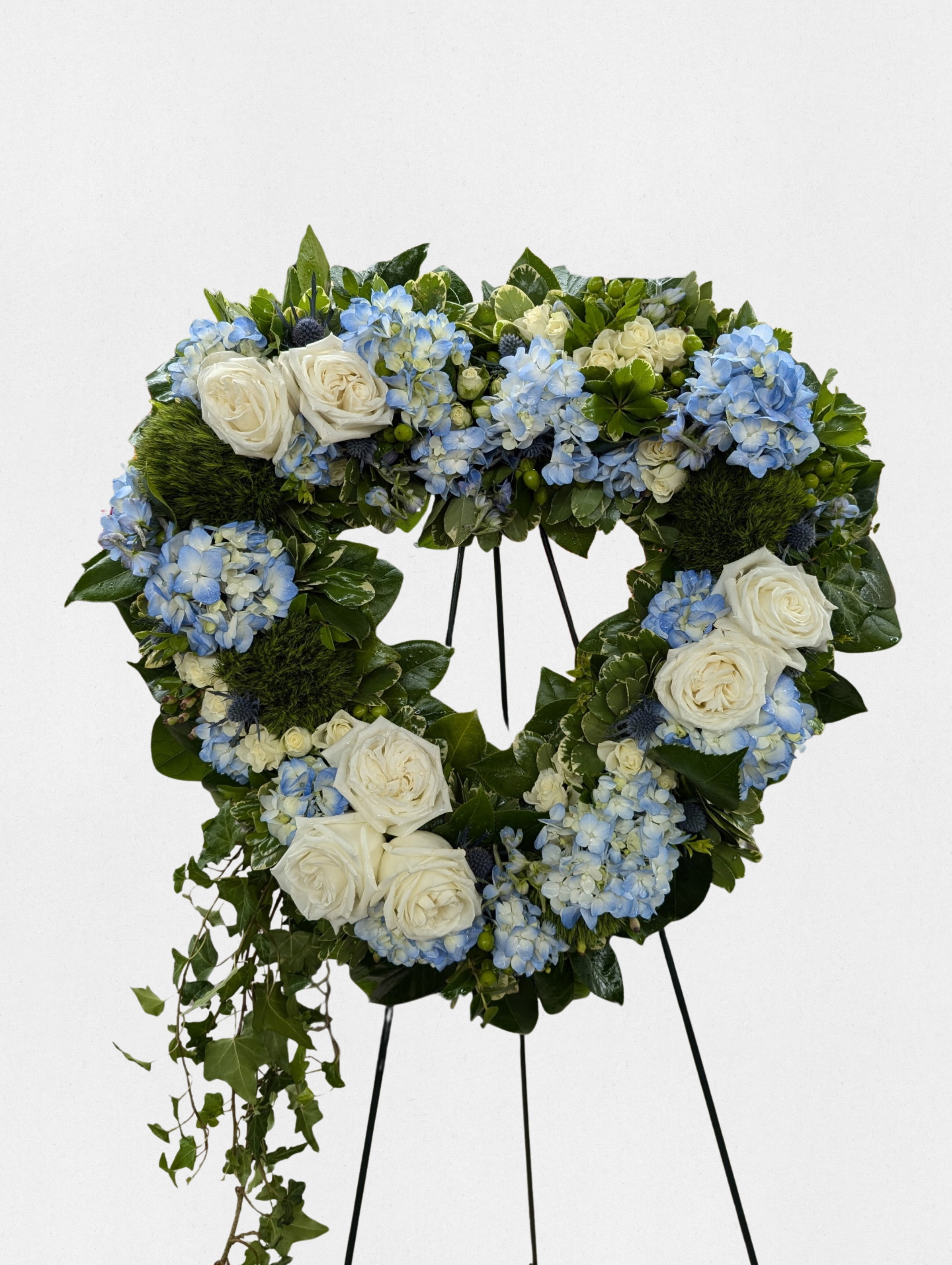 Sympathy - Open Rose Heart