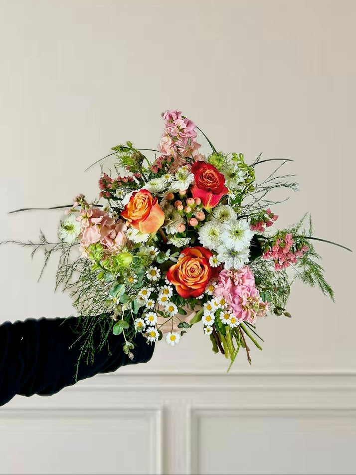 Sunset Meadow Seasonal Wrapped Bouquet