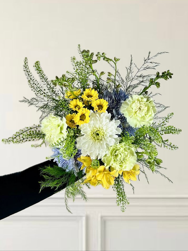 Morning Meadow Seasonal Wrapped Bouquet