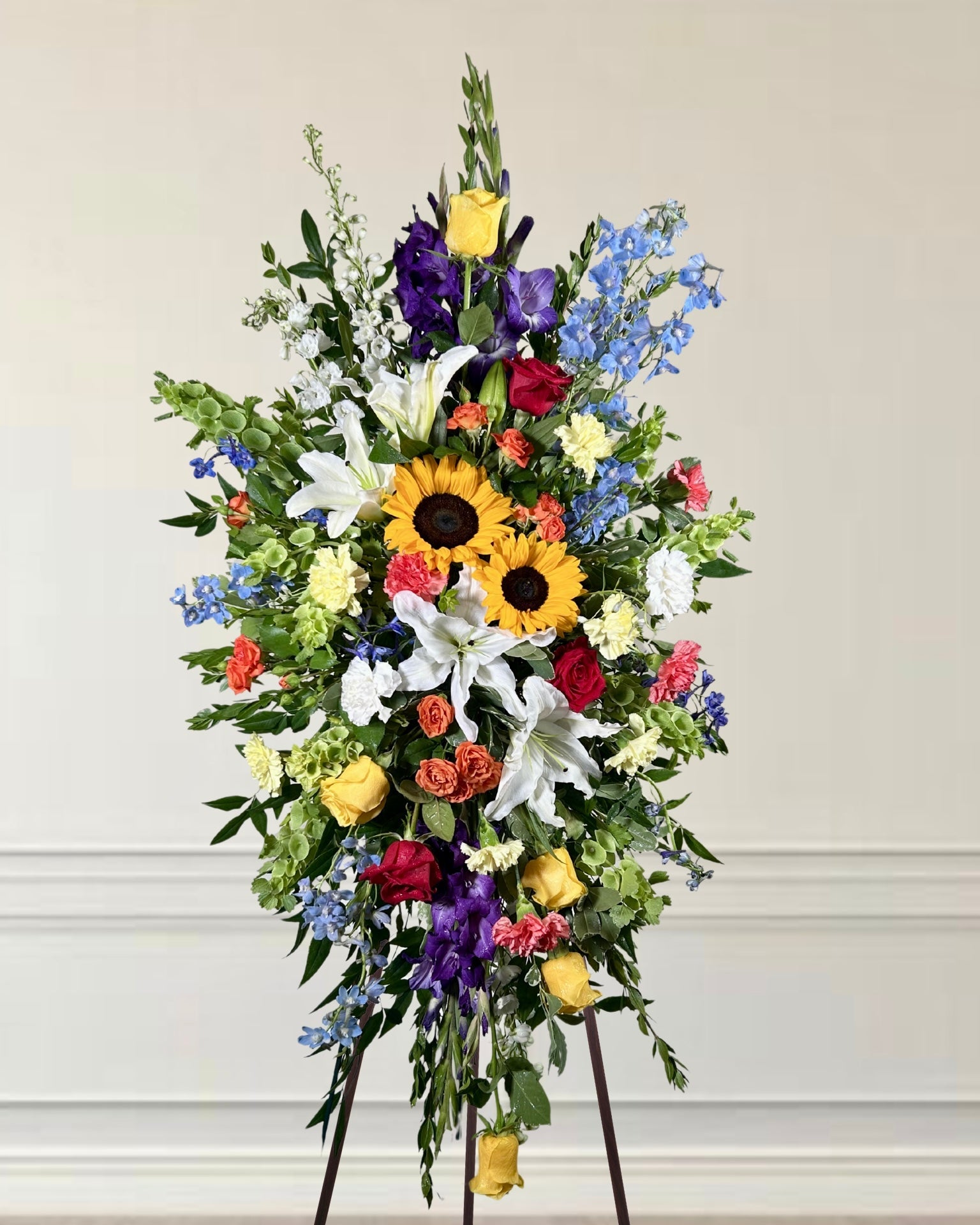 Bright Blooms Standing Spray